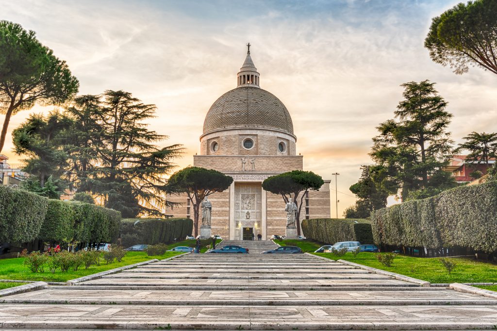 Church,Of,Santi,Pietro,E,Paolo,In,Eur,District,In